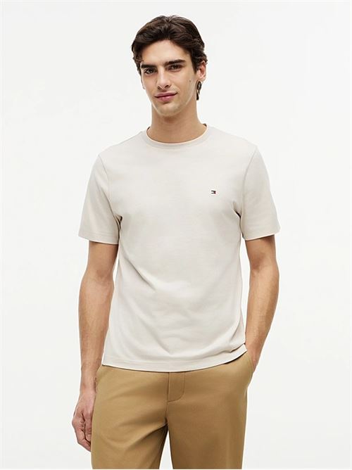 ess seasonal reg fit solid tee TOMMY HILFIGER | MW0MW39995ACG